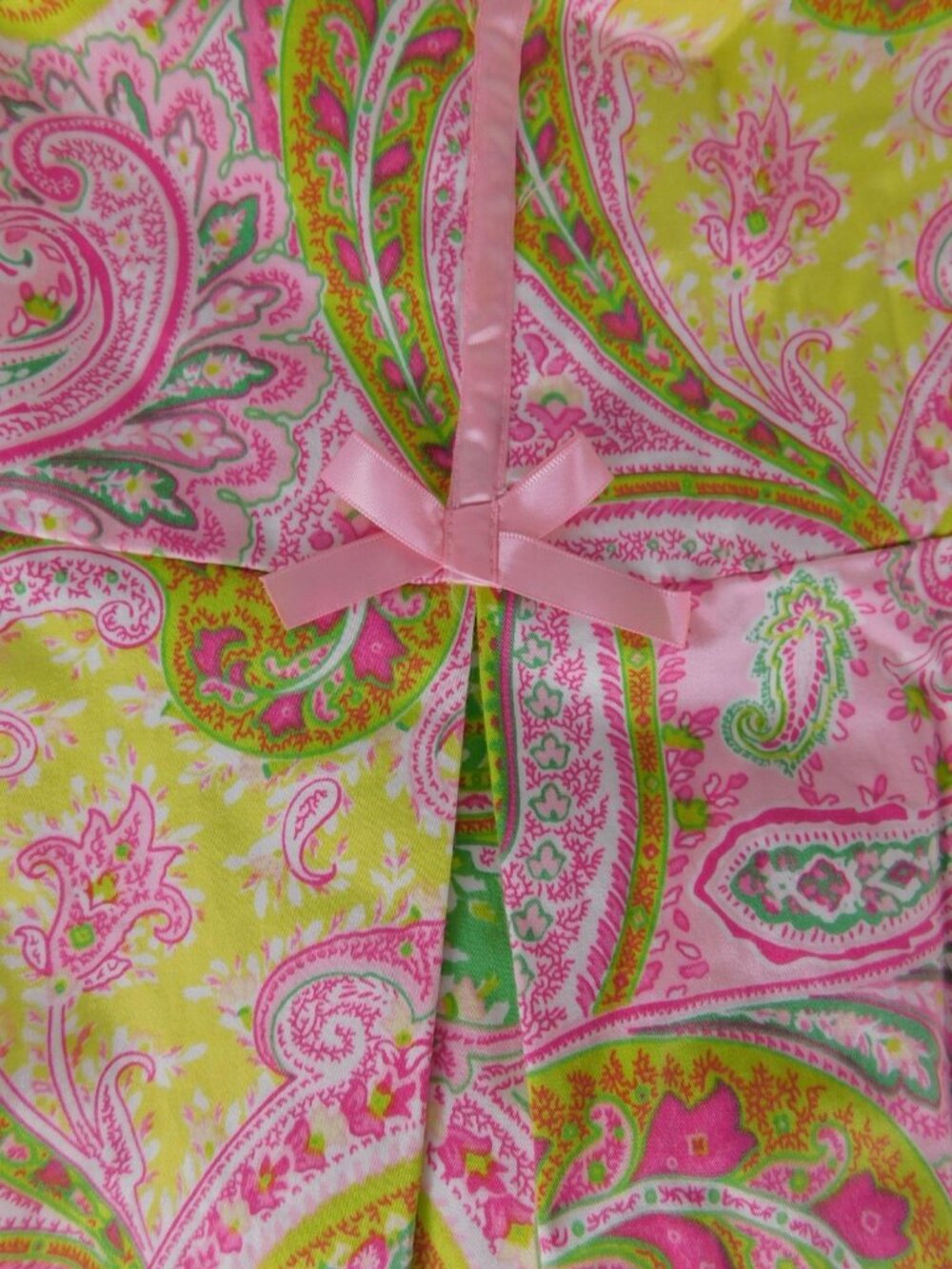 Larry Levine Petite Skirt Suit Womens 10P Pink Paisley Stretch Jacket Skirt - Picture 3 of 12